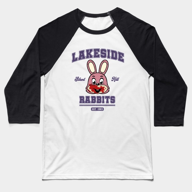 Lakeside Rabbits Baseball T-Shirt by SunsetSurf